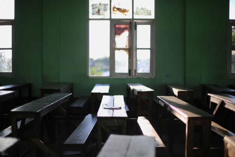 Mandalay schoolroom