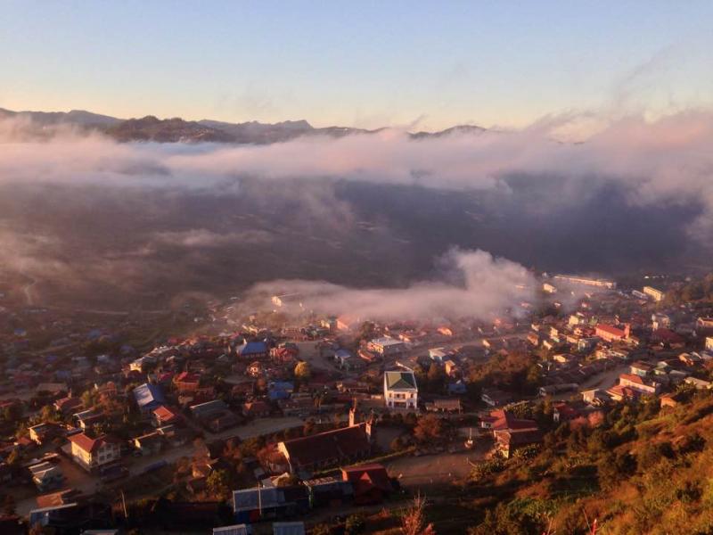 Hakha, the city in the clouds