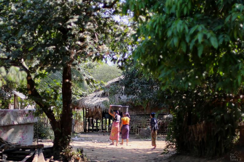 The village, is surrounded by rubber trees and while a few people here make their living from farming, these large plantations are a legacy of the military junta, and local people have accused companies of land grabbing. 