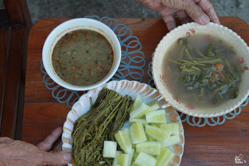 Typical Burmese dishes that could be seen in most homes