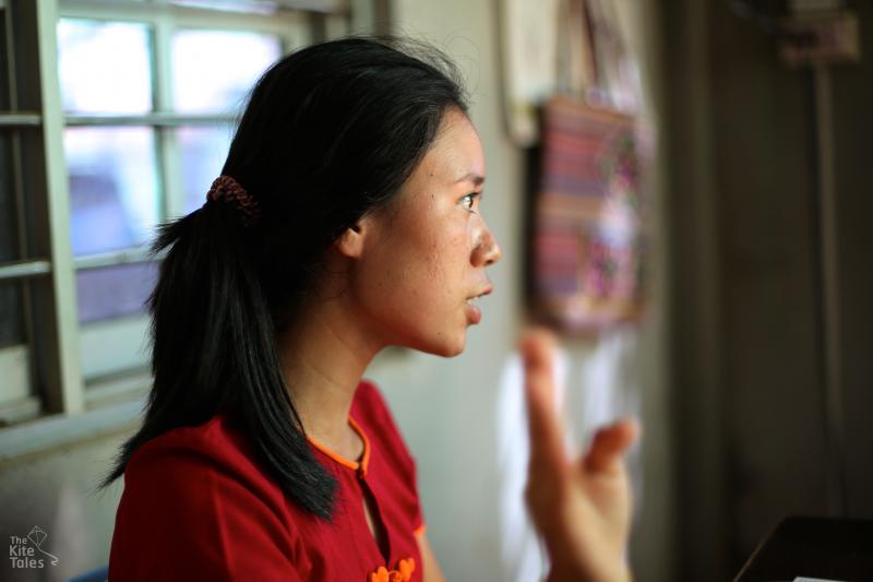 Lwin Lwin Aye has defied her own family to work on women's rights
