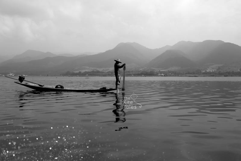 Fisherman on Inle Lake, Shan State